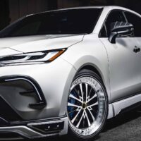 The 2021 Toyota Harrier gets a sporty MZ Speed body kit