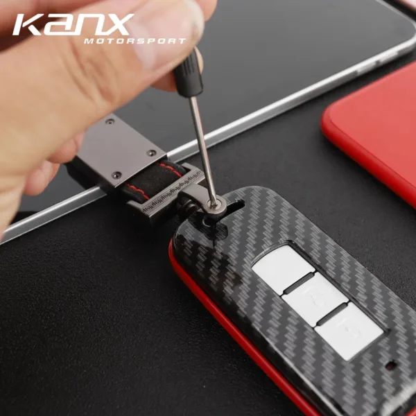 Ralliart Carbon Keycover With Key Chain