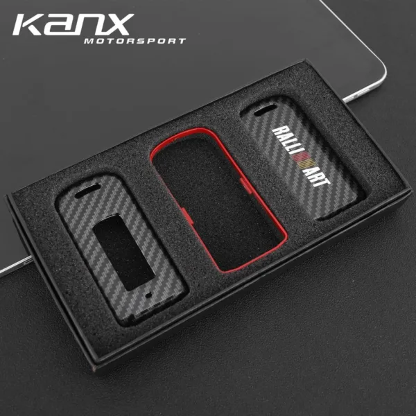 Ralliart Carbon Keycover With Key Chain