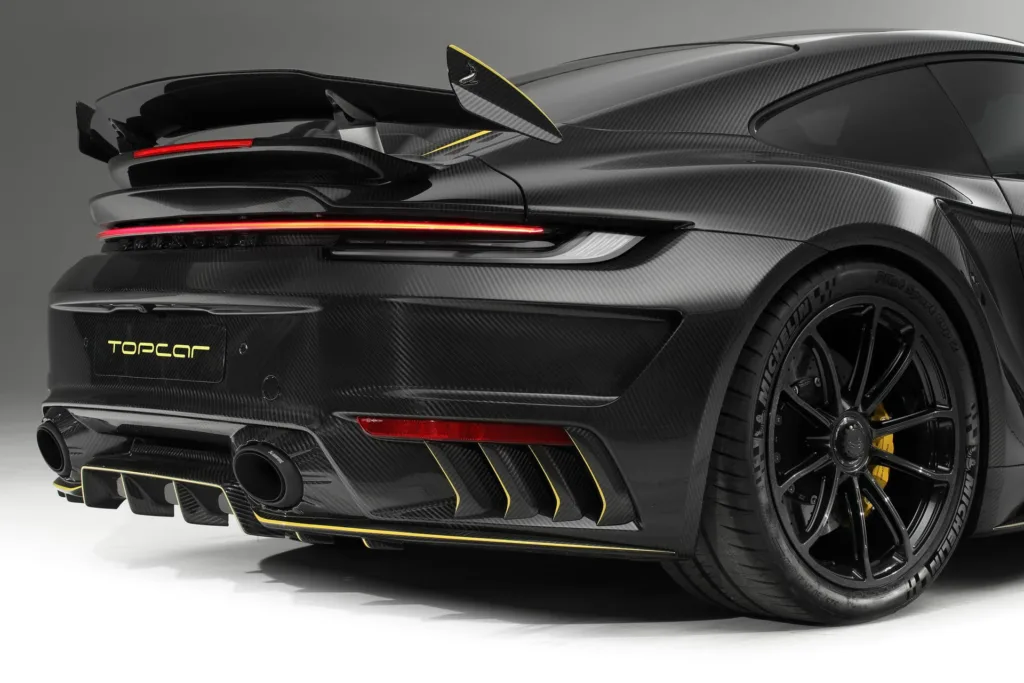 En Ru Tuning Porsche 992 Stinger GTR Carbon Body kit by TopCar Design