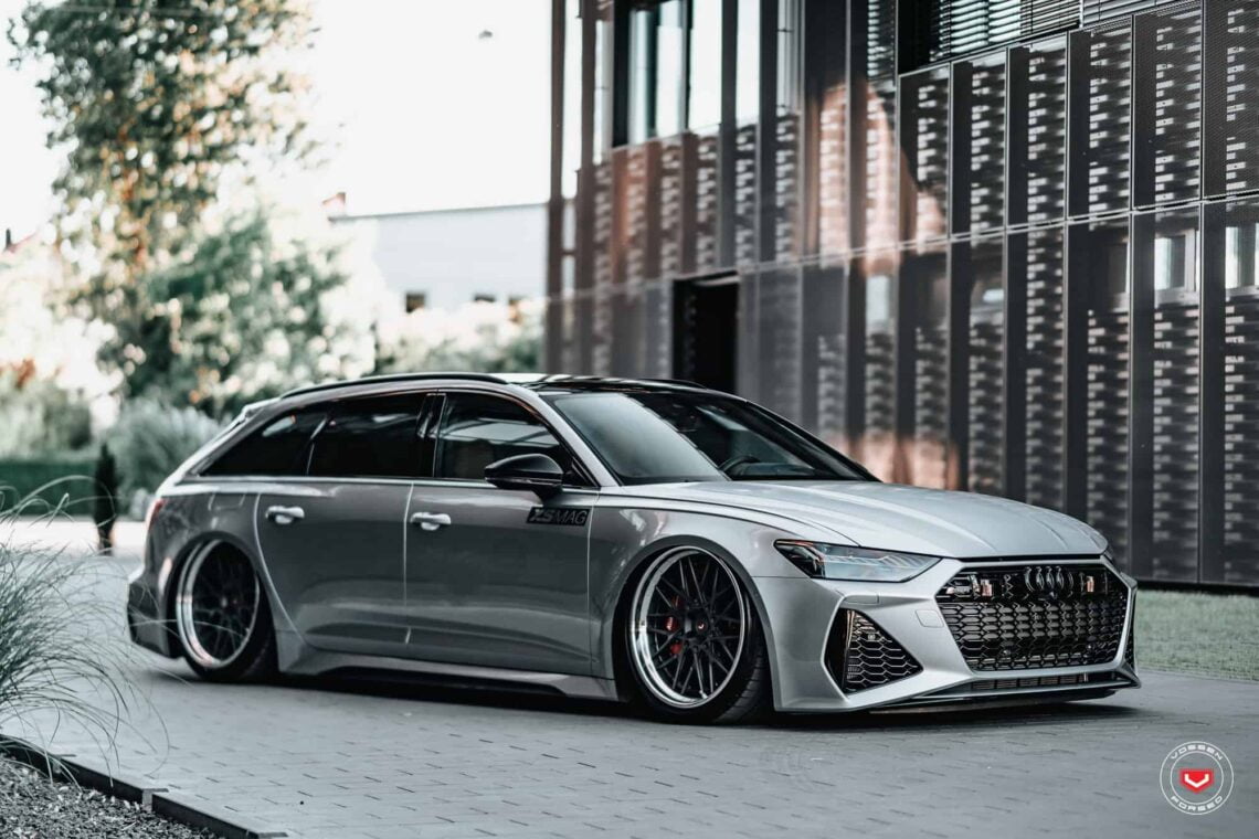 Audi Rs6 Looks Sensational In Vossen Wheels