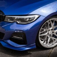 Portimao Blue BMW 3 G20 With WORK Wheels And End.cc Aero Kit