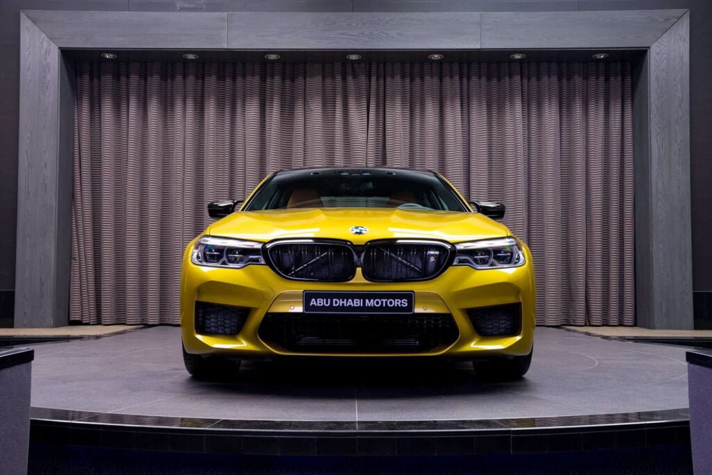 BMW M5 Competition Individual Austin Yellow Metallic