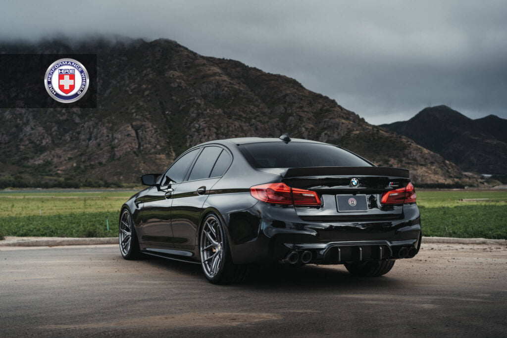BMW M5 F90 With New HRE Wheels And Aero Parts