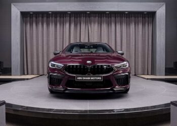 BMW M8 Competition Gran Coupé in Ametrine