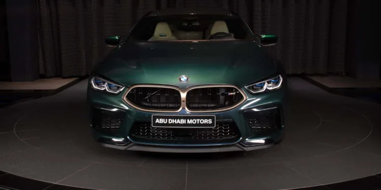 Aurora Diamant Green Metallic BMW M8 Gran Coupe First Edition