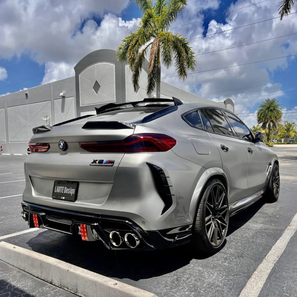 Larte body kit Performance for the BMW X6M Competition