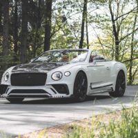 Two customized Bentley Continental GTC by Mansory