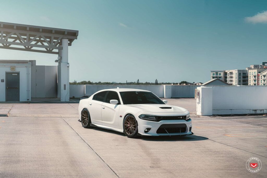 Dodge Charger on Vossen Hybrid Forged Wheels