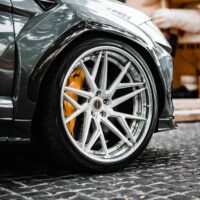 Lamborghini Urus gets Brixton Forged Wheels and 1016 Widebody