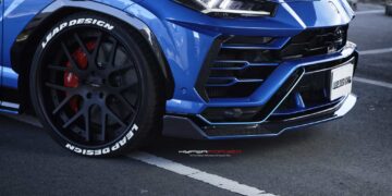 Lamborghini Urus with LEAP Design body kit and Hyper Forged Wheels