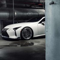 Lexus LC With ADV.1 Wheels and TOMS Racing Body Kit
