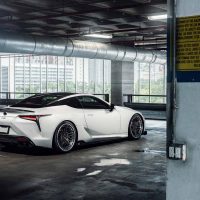Lexus LC With ADV.1 Wheels and TOMS Racing Body Kit