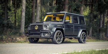 Mercedes G 63 Magno black by MANSORY