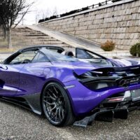 Purple McLaren 720s Gets Auto Veloce SVR Aero Kit & 1221 Wheels