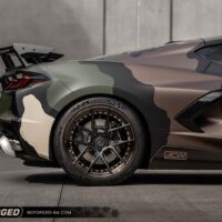 Military Chevrolet Corvette C8 on BC Forged Wheels