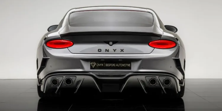Onyx Creates Sinister Wide-body Kit for Bentley Continental GT
