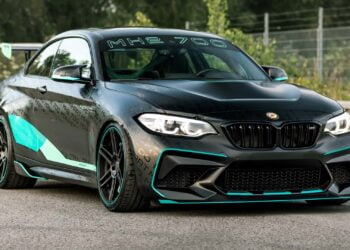BMW M2 Competition Manhart MH2 700 Minty Fresh 715-HP Makeover
