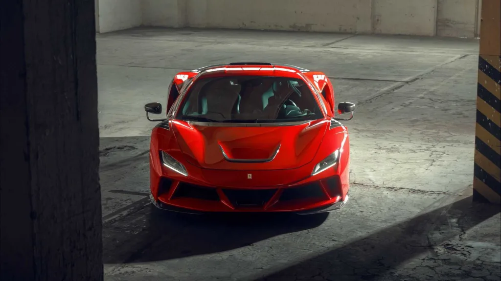 Ferrari F8 Tributo Gets Carbon Fiber Widebody N-LARGO Treatment
