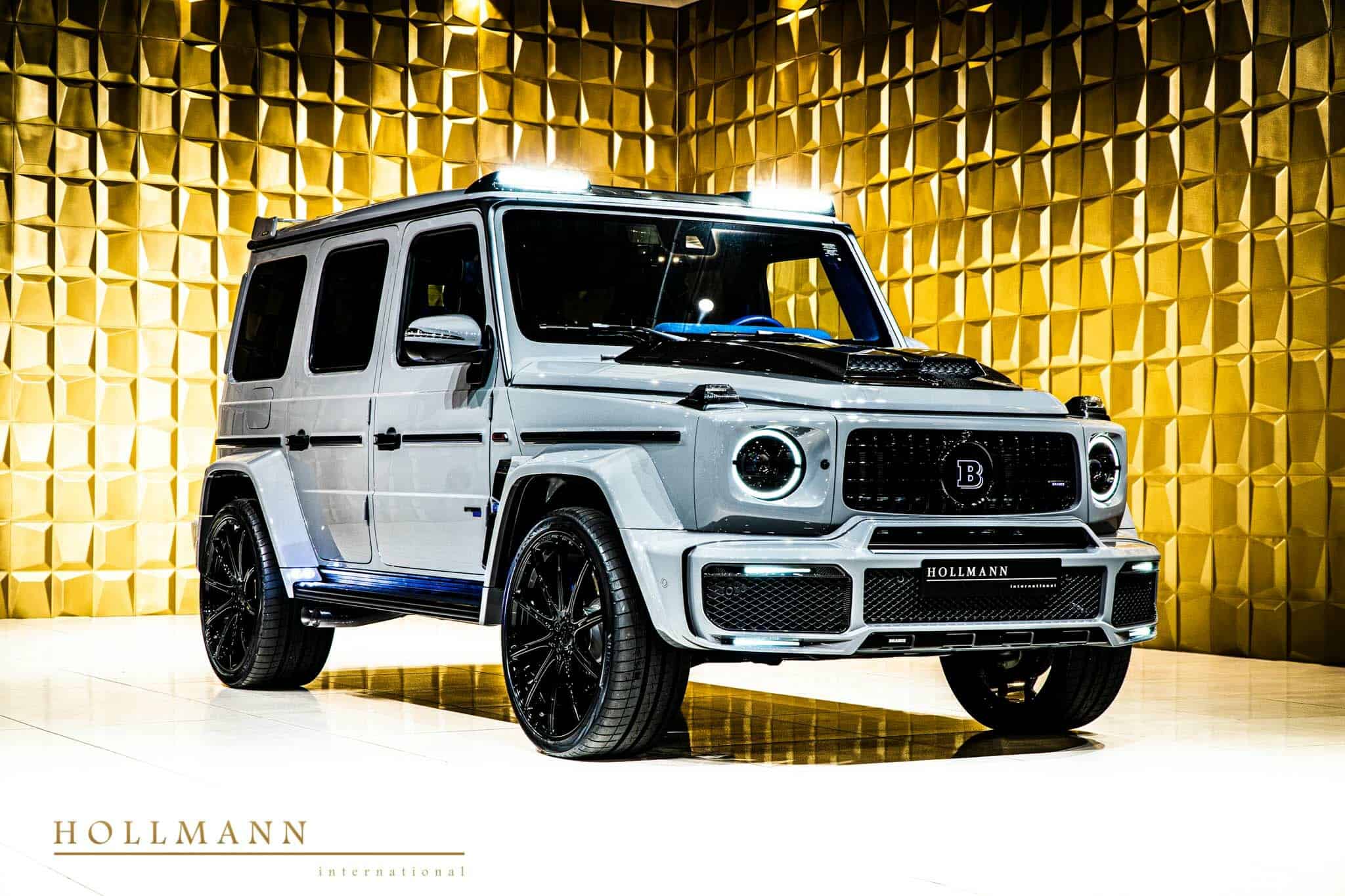 Nardo Grey Mercedes G63 By Brabus Maxtuncars